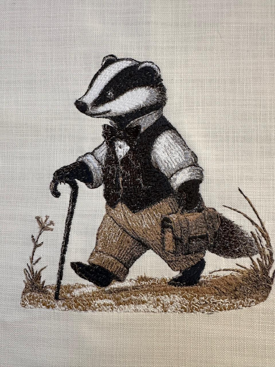 Cushion Cover - Dr Raymond strolling