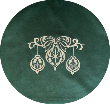 Cushion Cover - Bauble Outline