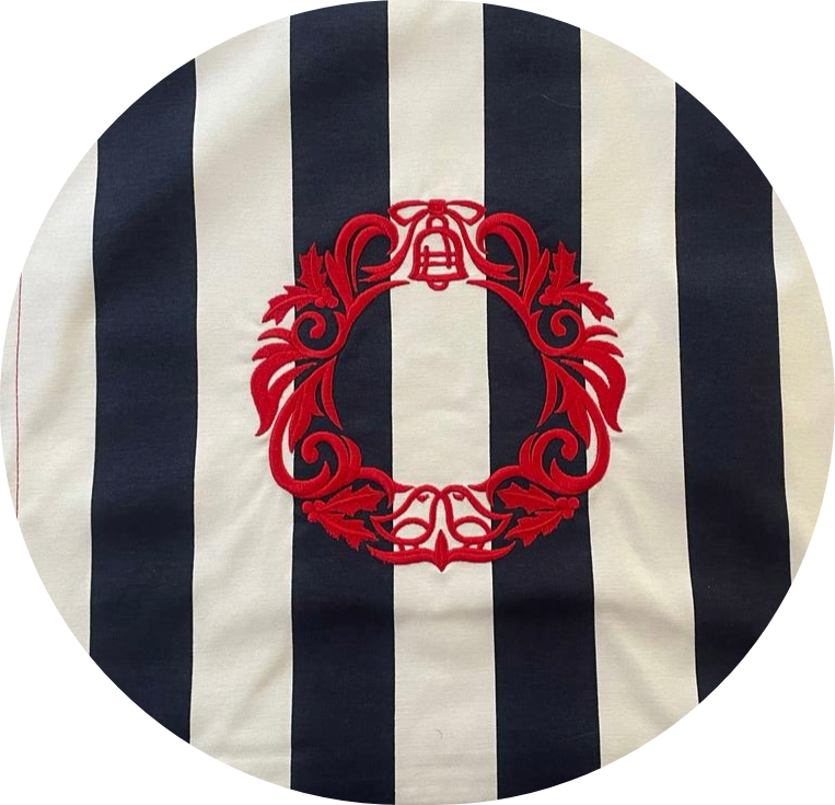 Cushion Cover - Bell Wreathe