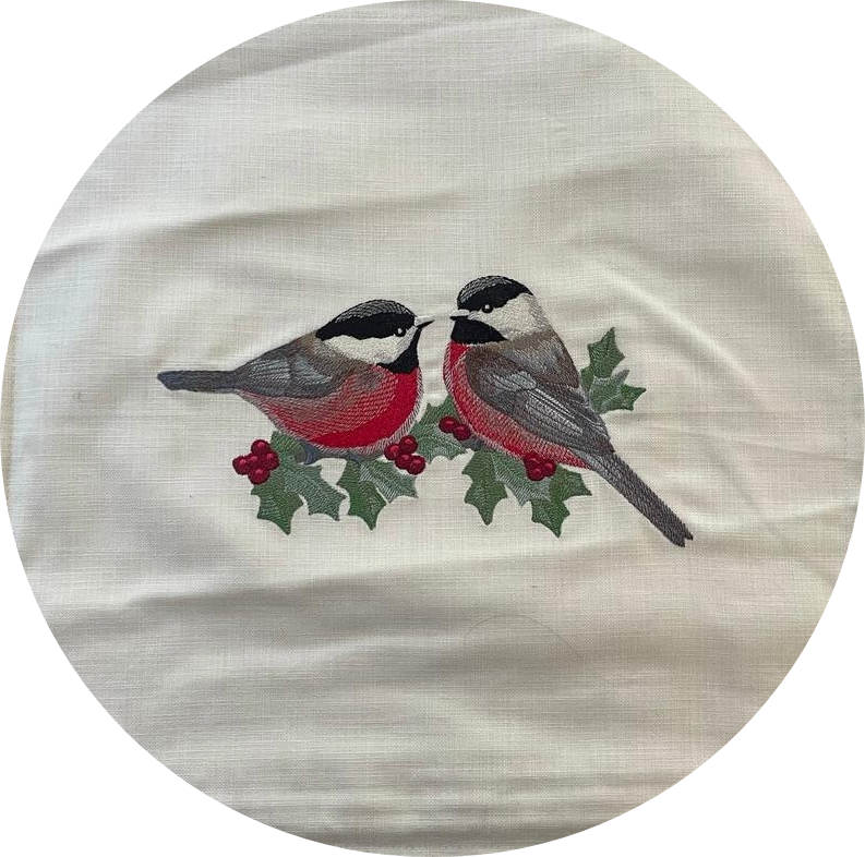 Cushion Covers - Christmas Robins