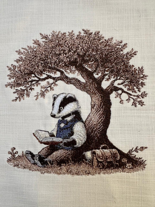 Cushion Cover - Dr Raymond reading