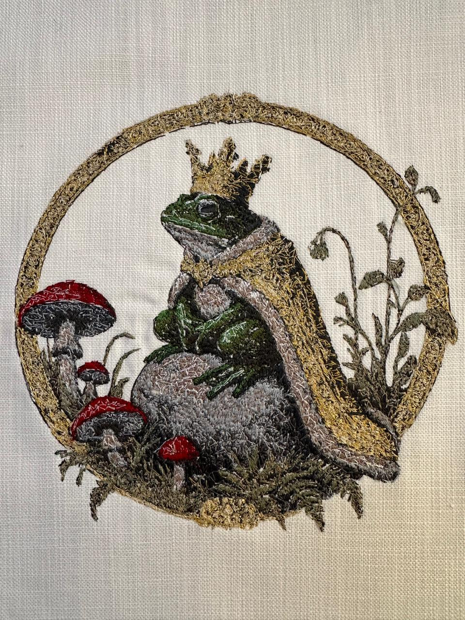 Cushion Cover - The Frog Prince