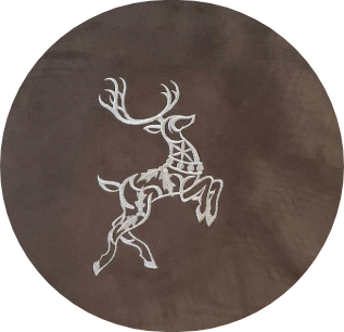 Cushion Cover - Reindeer Outline