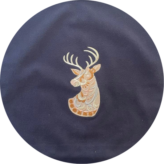 German folk reindeer Cushion Cover