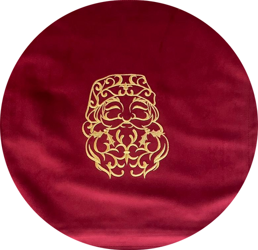Cushion Cover - Santa Outline