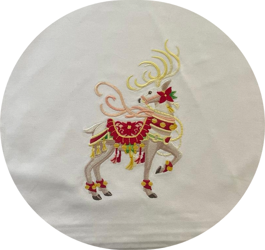 Cushion Cover - Decorative Reindeer