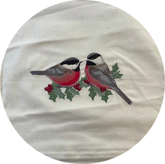 Cushion Covers - Christmas Robins